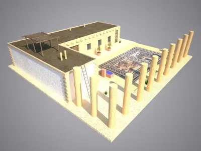 Antique House 3D model