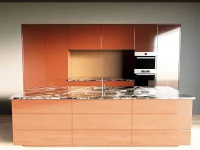 42-Kitchen6 glossy 4 3D model