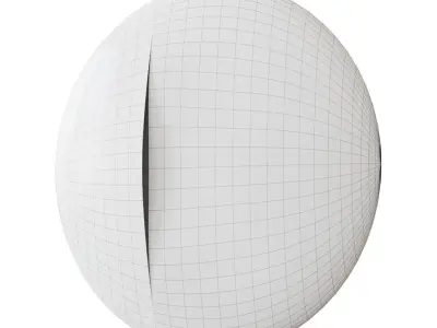 IKEA ART-EVENT 2021 Wall lamp LED white 30 cm 3D model