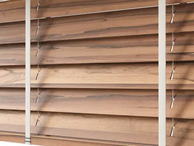 Wooden blinds Set 29 3D model