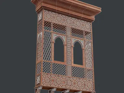 Jharokha 3D model