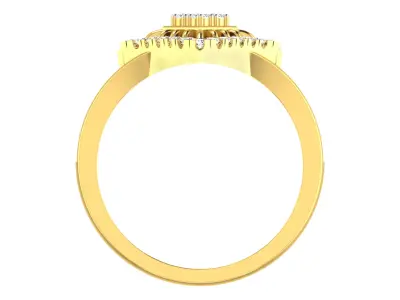 Women Ring  Render 3dm STL OBJ FBX Details 3D print model 429