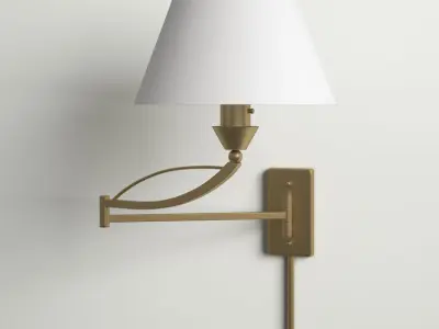 Mankin Swing Arm Sconce 3D model purchase