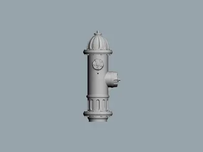 Fire Hydrant 3D model