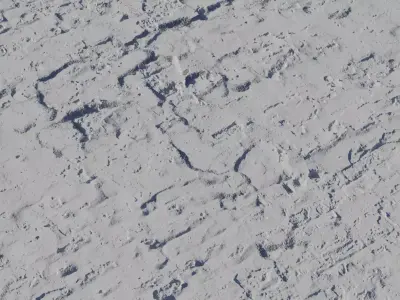 Crumbling Plaster Over Brick Texture