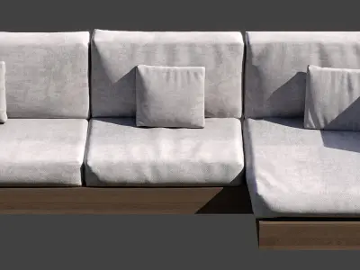 SITTING AREA NO7 A 3D model