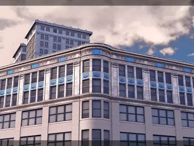 Capitol Park Loft Low-poly 3D model