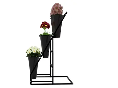 Flower Display Stand 3D model