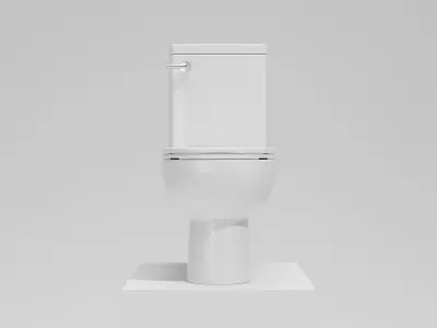Toilet 3d model 3D model