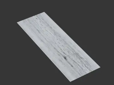 Ultra realistic Snow road 3D model