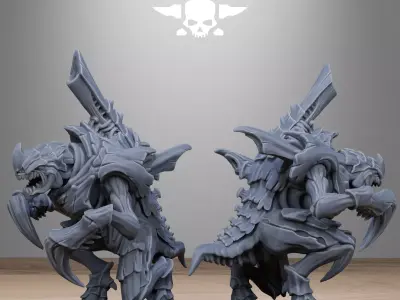 Xenarid Karnyxes 3D print model