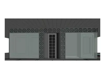 shopfront storefront Low-poly 3D model