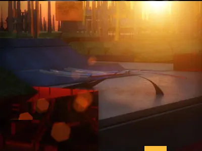 Xyff Tree City Block A4 Space Harbour 3D model