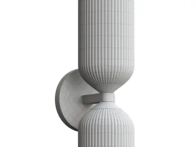 Nelly 12-in Wall Vanity Light 3D model
