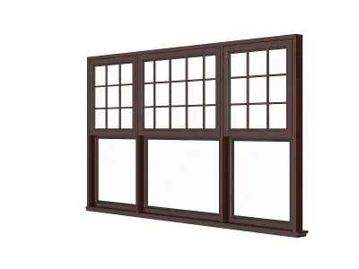 Wooden Window 18 3D model