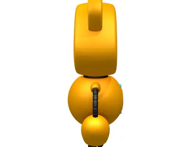 Robot 2 cartoon 3D model