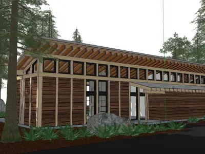 Creative Design-Holiday Cabin-043 3D model