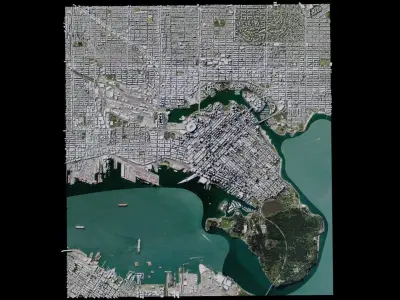 Vancouver - Canada 3D model