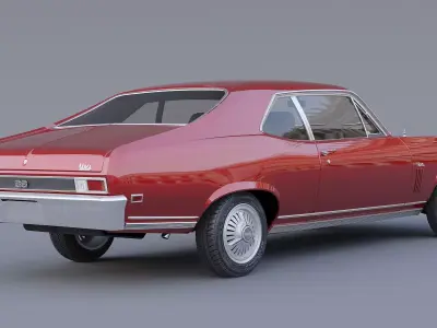 1969 Chevrolet Nova SS 396 3D model