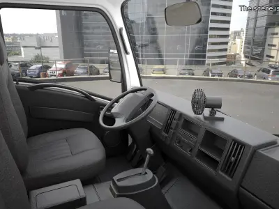  ISUZU NPR Manipulator Truck Crane Rigged 