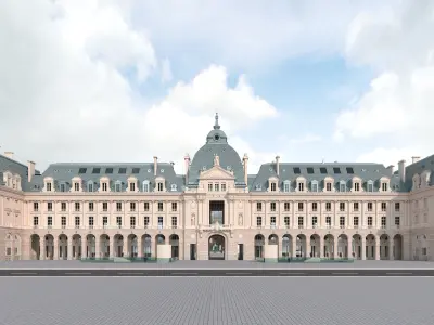 Palais du Commerce Rennes 3D model