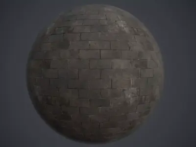 Stone Wall PBR Tile Texture