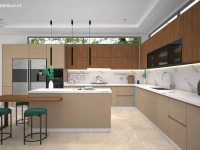 Kitchen interior 3D model 3D model purchase