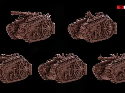 Solar Guard - Heavy Support Squad of the Imperial Force  3D print model