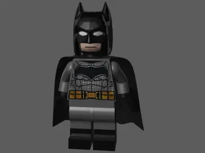 LEGO Batman Batman v Superman suit 3D model
