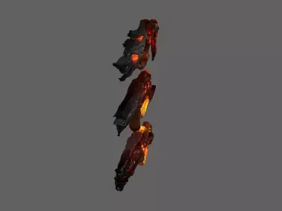 Sci-Fi Guns 3D model