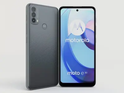 Motorola Moto E30 3D model