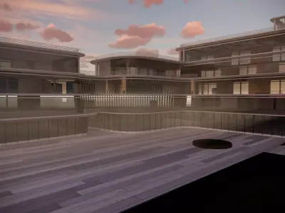 Homes and care center -A2 3D model