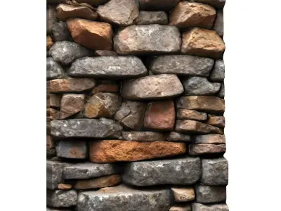 Wild Rockface Wall Segment 3D print model purchase