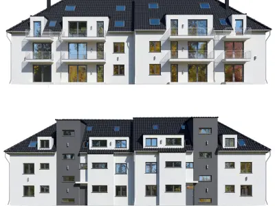 German house 3D model