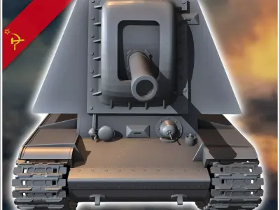 KV U19 - Soviet army WW2 Second World East front Ostfront RPG Mi 3D print model