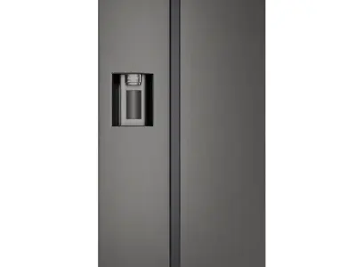 Samsung Triple Refrigerator Low-poly 3D model