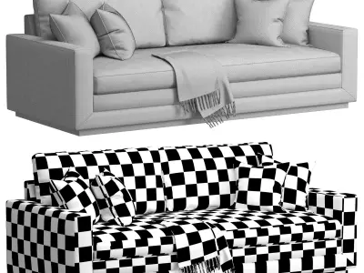 Wesley Hall - Dapper Sofa 3D model