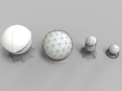 radar  3D model