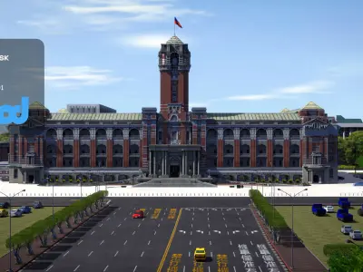 Tw Presidential Palace 3D model