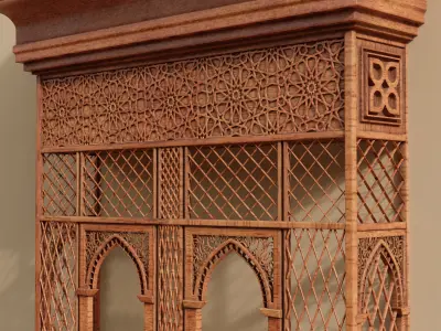 Jharokha 3D model