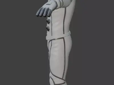 Astronaut Spacesuit 3D Model 3D model