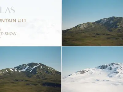 Atlas - 3D Rocky Mountain 11 3D model