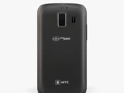 Huawei MTS 965 Black Low-poly 3D model