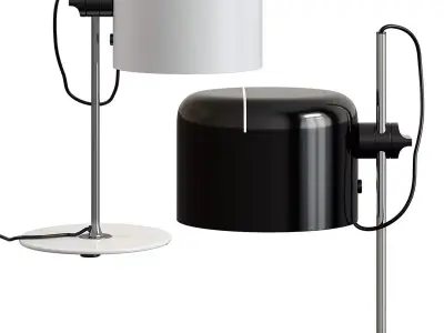 Oluce Coupe Table Lamp 3D model
