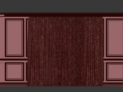Curtain Set 58 3D model
