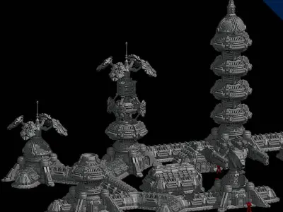 Base Complex Modular 3D print model