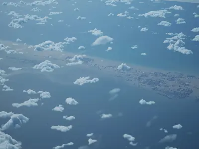 Cotonou Benin City Landscape 3D Model 3D model