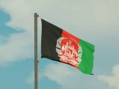 Flags of all 196 countries 3D model