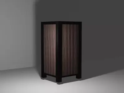 Dump PBR GameRaedy Low-poly 3D model