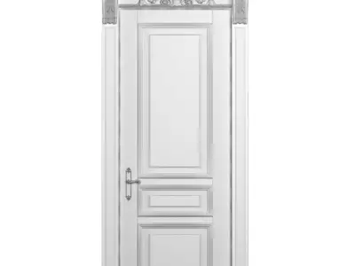 Classic interior door 3D model